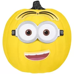 Despicable Me Minion Dave Halloween Pumpkin Push-In Decorating Kit