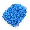 Unique Bargains Universal Chenille Car Washing Cleaning Gloves Mittens Blue 1 Pc - 2 of 4