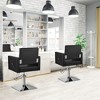 Costway Salon Chair for Hair Stylist Adjustable Swivel Hydraulic Barber Styling Chair - 3 of 4