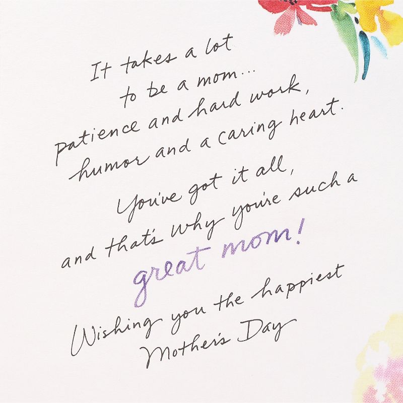 Mother&#39;s Day Card Floral, 4 of 5