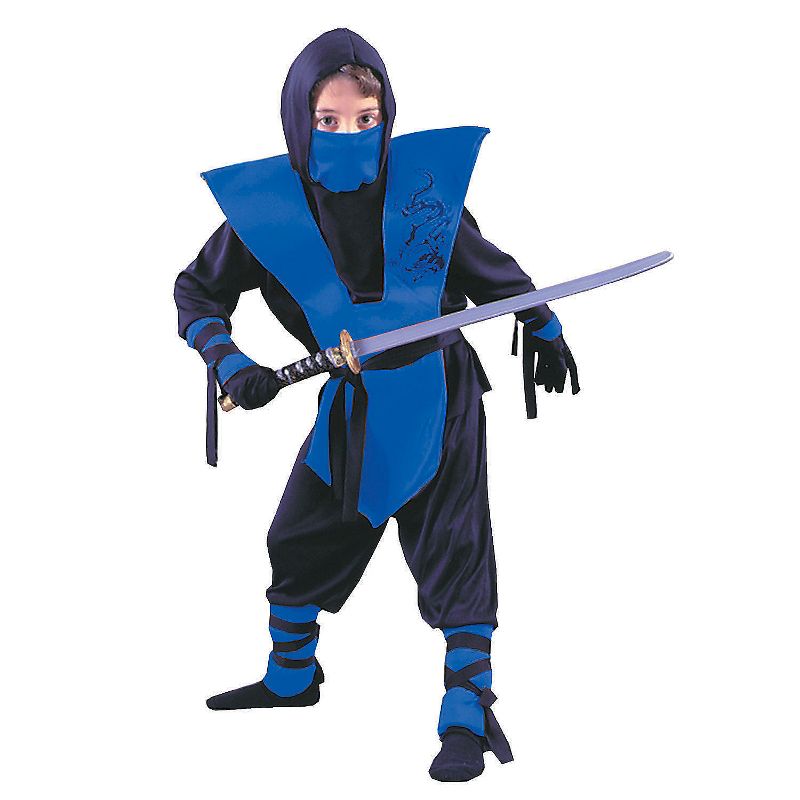 Fun World Boys' Dragon Ninja Costume, 1 of 2