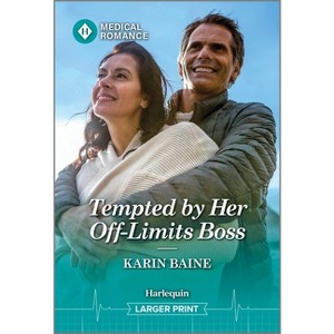 Tempted by Her Off-Limits Boss - Large Print by  Karin Baine (Paperback) - 1 of 1