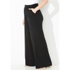 Catherines Women's Plus Size Curvy Collection Wide Leg Pant - image 4 of 4