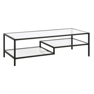 54 in. Black Bronze Coffee Table - Henn&Hart - 1 of 4