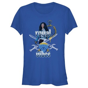 Junior's The Descendants Chloe Royal Vibes T-Shirt - 1 of 4