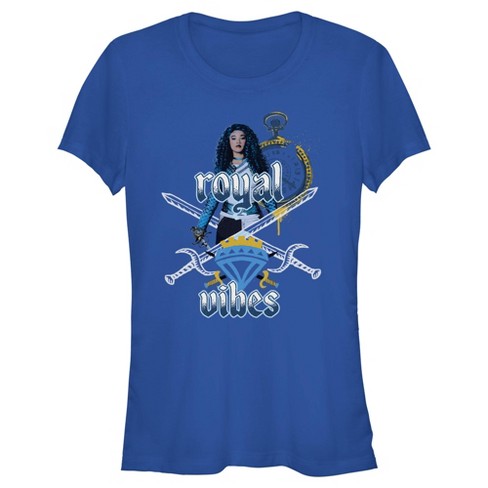 Junior's The Descendants Chloe Royal Vibes T-Shirt - image 1 of 4