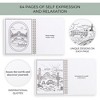 Adult Coloring Book Set of 2 - Relaxing Landmarks & Adventures for Wanderlust Spirit - Stress-Relieving Gift for Women - 4 of 4