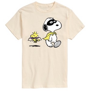Men's - Peanuts - Costume Snoop Art Short Sleeve Graphic T-Shirt - 1 of 4