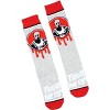 Friday The 13th Jason Voorhees Socks Horror Slasher Film Men's 3 Pack Crew Socks - 4 of 4