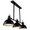 CWI Lighting Strum 3 Light Island Chandelier With Black Finish - 2 of 4