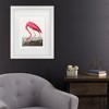 Trademark Fine Art - Pictufy  Pink Flamingo From Birds of America 1827 Matted Framed Art - 2 of 4