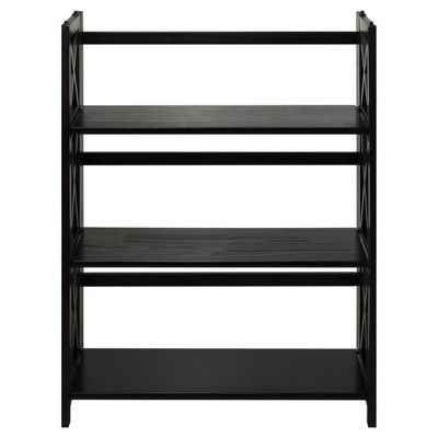 3-Tier Folding Stackable popular Bookshelf 27.5