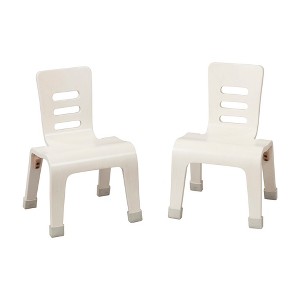 ECR4Kids Bentwood Chair, 10in Seat Height, 2-Pack - 1 of 4