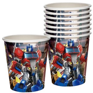 Treasures Gifted Transformers Cups - Transformers Party Supplies - 8 Pack - 1 of 1