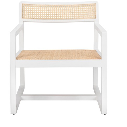 Lula Cane Accent Chair White natural Safavieh Target