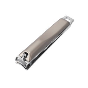 Unique Bargains Durable Nail Clipper Silver Tone 1 Pc - 1 of 4