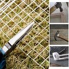 Costway 48'' x 50' 1/2inch Wire Fence Mesh Cage Roll Garden 19 Gauge Galvanized Wire - image 4 of 4