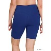 Women's High Rise Wide Waistband Biker Shorts - ZENANA - 3 of 3
