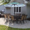 Yaheetech 9FT Outdoor Patio Umbrella with Crank and Push Button to Tilt - 2 of 4