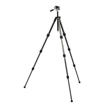 Vivitar® Professional Tripod With 3-way Fluid Pan Head (57 Inches) : Target