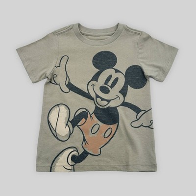 Image of Toddler Boys' Mickey Mouse & Friends Graphic T-Shirt - Brown 3T