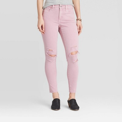 pink jeans womens