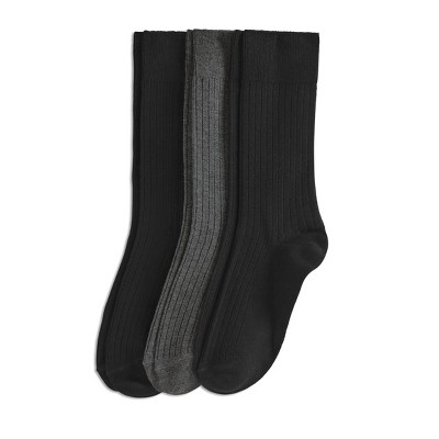 black/black heather/black