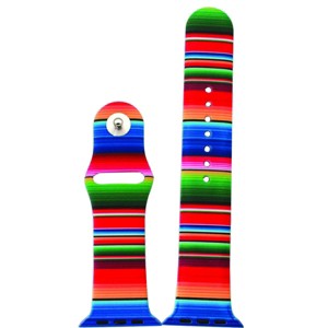 Olivia Pratt Print Silicone Apple Watch Band - 1 of 3