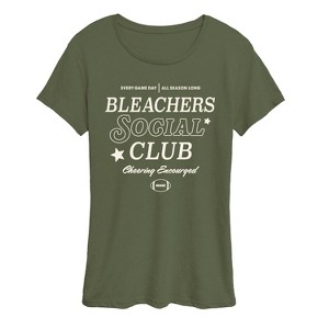 Women's - Instant Message - Bleachers Social Club Short Sleeve Graphic T-Shirt - 1 of 4