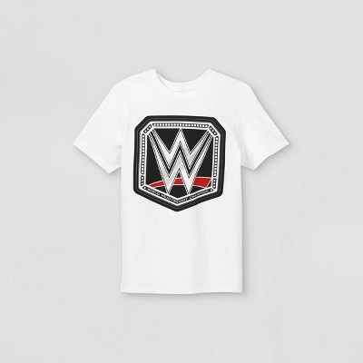 Boys Wwe Short Sleeve Graphic T Shirt White Xs Target - wwe roblox shirt