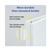 Avery Heavy-Duty View Binder with DuraHinge and One Touch EZD Rings, 3 Rings, 2" Capacity, 11 x 8.5, White - 4 of 4