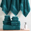 BAGOKIE 16 Piece Premium Cotton Bath Towel Set - 2 of 4
