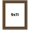 PosterPalooza | Photo Size Sculpted Gold Picture Frame - UV Acrylic, Foam Board Backing, Hanging Hardware - 2 of 4