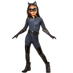 Rubies Girls Deluxe Catwoman Costume - 1 of 4