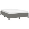 vidaXL Bed Frame Dark Gray 53.9 in.x74.8 in. Full Fabric - 3 of 4