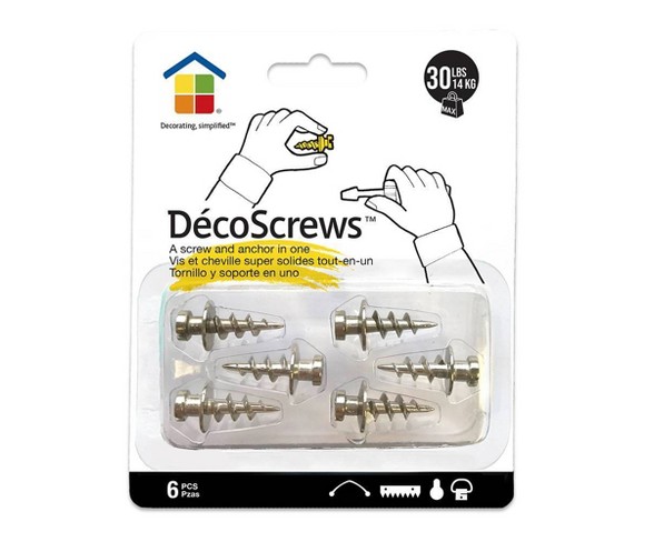 D&#233;co Screws&#153; Nickel Sampler Pack