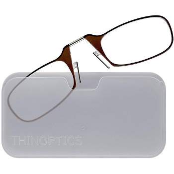 Thinoptics Secure Fit Armless Ultralight Reading Glasses With Universal Pod  Case : Target