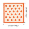 INSPIRE CHIC Women's Polka Dot Square Neckerchief Headband 27.56*27.56 inches(L*W) - 3 of 4