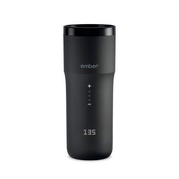  HOT KUP Heated Coffee Mug 14oz Temperature Controlled Smart Cup  Black : Home & Kitchen