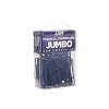 JAM Paper Colored Jumbo Paper Clips Large 2 Inch Dark Blue Paperclips 42186869A - 3 of 3