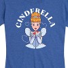 Women's - Disney Princess - Cinderella Kiss Short Sleeve Graphic T-Shirt - 2 of 4