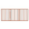 Pet Adobe Freestanding Folding Pet Gate - 54" x 24", Mahogany - 4 of 4
