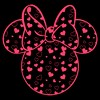 Men's Mickey & Friends Mickey and Friends Minnie Heart Silhouette T-Shirt - 2 of 4