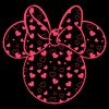 Men's Mickey & Friends Mickey and Friends Minnie Heart Silhouette T-Shirt - image 2 of 4