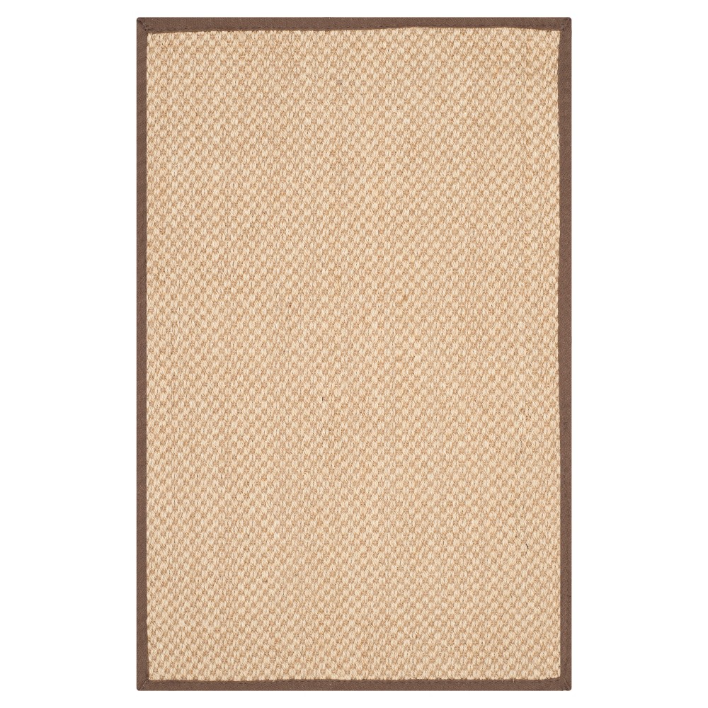 Natural Fiber Rug - Maize/Brown - (2'x3') - Safavieh