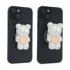 Unique Bargains Bears High-Shine Hexapetalous Flower Phone Grip 1 Pc - 2 of 4