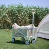 Naturehike Garden Trolley Handcart Foldable Wagon, Foldable Utility Cart Handcart with Adjustable Handle Trolley for Camping Garden Sports Shopping - 2 of 4