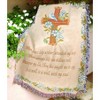 Manual Woodworks and Weavers Manual Inspirational Tapestry Throw 50x60 It Is Well With My Soul Verse Blanket - 2 of 2