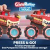 Joyfy 3Pcs Monster Truck Toy Set for Toddlers – Motion-Activated Light-Up Cars with Lightning Wheels, Press & Go Action – Baby Gift for Boys and Girls - 4 of 4