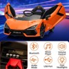 12V Kids Ride On Car, Licensed Lamborghini Revuelto Electric Car for Kids Over 37 Months, Battery Powered Sports Car - 4 of 4
